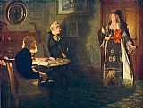John Collier Canvas Paintings - The Prodigal Daughter